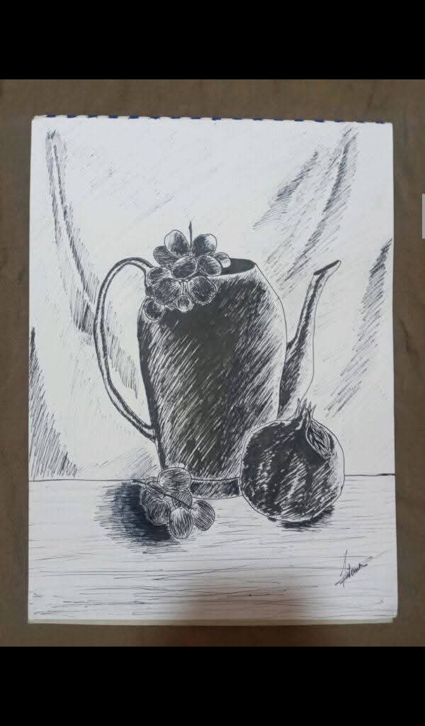 رسمة أحد الطلاب